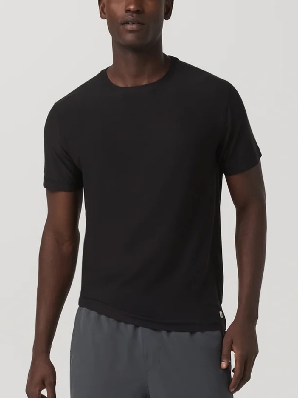 Vuori Strato Tech Tee Shirt Black